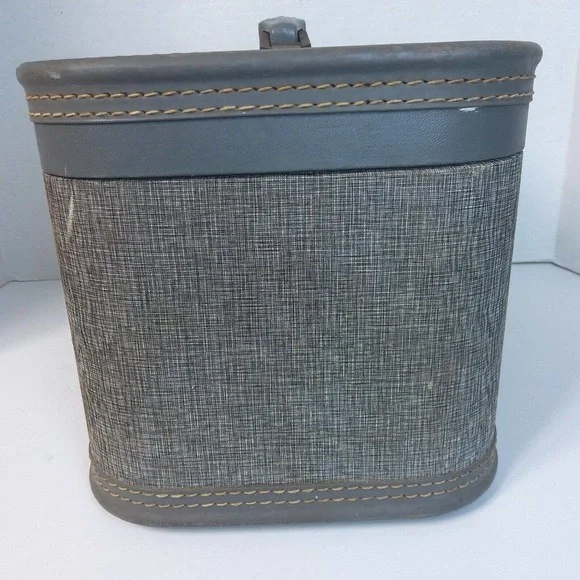 Vintage HORN Rice Stix St Louis Train Case No Key HTF luggage carry on lined - Picture 6 of 12